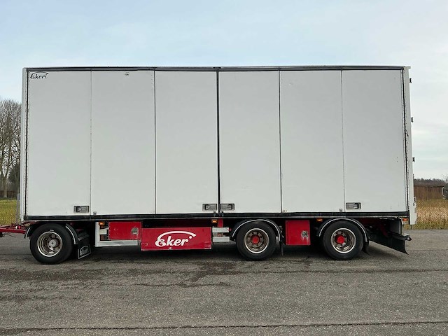 Scania 164 r480 v8 vrachtwagen met ekeri schamelwagen - afbeelding 9 van  61