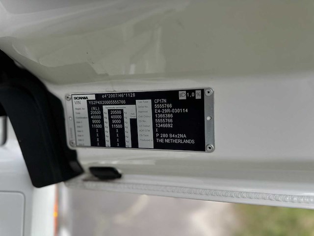 Scania p280 vrachtwagen 2019, 50-bnt-7 - afbeelding 31 van  60