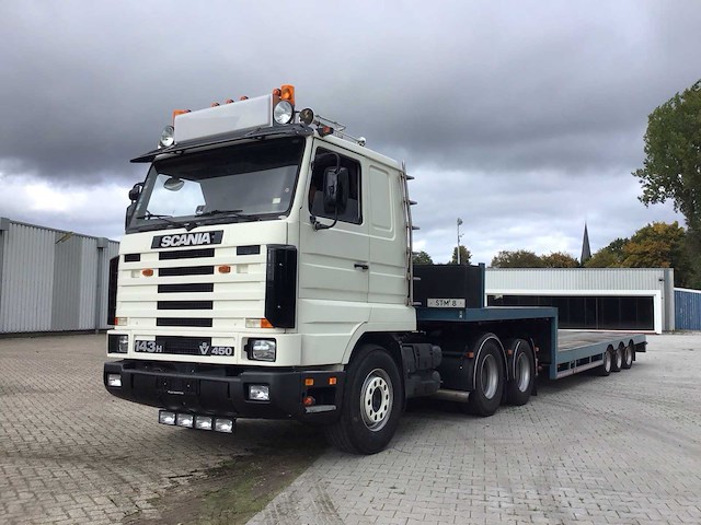 Scania v8 - 143h 450 - truck trekker - afbeelding 1 van  22