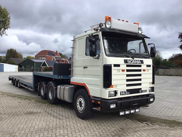 Scania v8 - 143h 450 - truck trekker - afbeelding 19 van  22