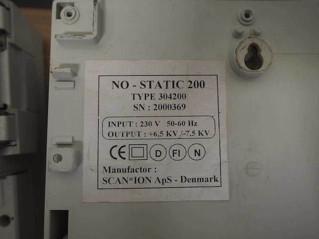 Scanion - no-static 200 - ioniseer units (2x) - afbeelding 5 van  7