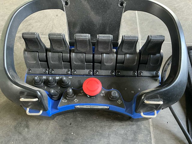 Scanreco g2b rc400/tr02 complete set opbouw afstandsbediening voor laadkraan - afbeelding 4 van  10
