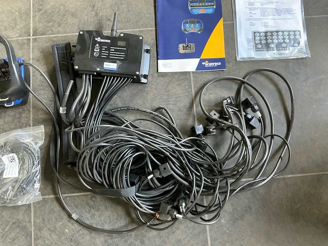 Scanreco g2b rc400/tr02 complete set opbouw afstandsbediening voor laadkraan - afbeelding 7 van  10