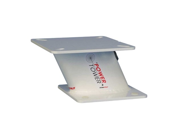 Scanstrut apt5u universal radar power tower 130mm for 2 kw | 4 kw radars - afbeelding 1 van  7