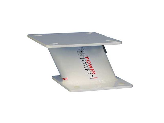 Scanstrut apt5u universal radar power tower 130mm for 2 kw | 4 kw radars - afbeelding 2 van  7