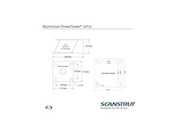 Scanstrut apt5u universal radar power tower 130mm for 2 kw | 4 kw radars - afbeelding 7 van  7