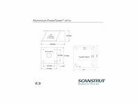 Scanstrut apt5u universal radar power tower 130mm for 2 kw | 4 kw radars - afbeelding 9 van  9
