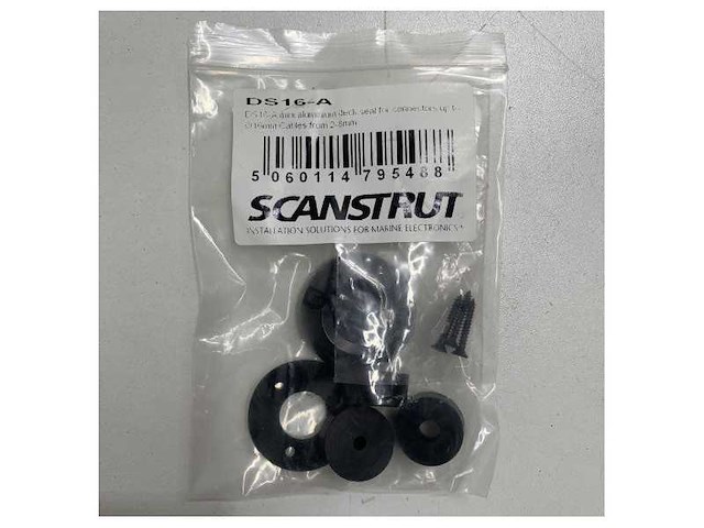 Scanstrut ds16-a zwarte aluminium kabelafdichting 2 tot 8 mm - afbeelding 3 van  6