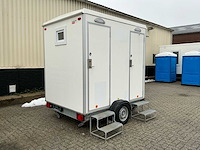 Scanvogn dubbele toiletunit sanitairunit toiletwagen