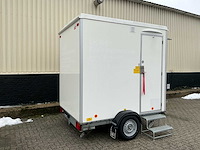 Scanvogn toilet en douche unit sanitairunit mobiele badkamer