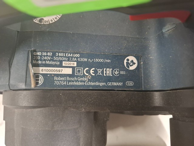 Schaafmachine - 230v bosch, gho 16-82, bouwjaar 2017 - afbeelding 4 van  5