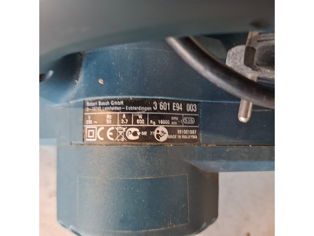 Schaafmachine - 230v, bosch, gho 40-82 c, 2010 - afbeelding 3 van  5