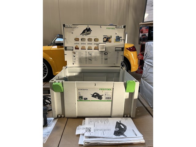 Schaafmachine in systainer festool, hl 850 eb-plus - afbeelding 2 van  6