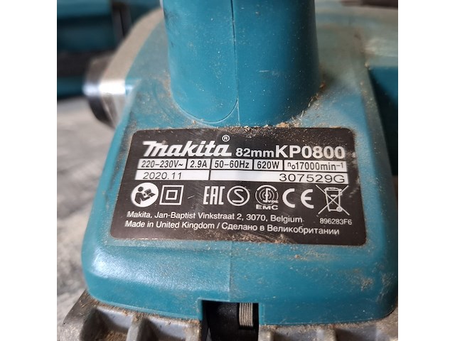 Schaafmachine makita, kp0800, bouwjaar 2020 - afbeelding 5 van  7