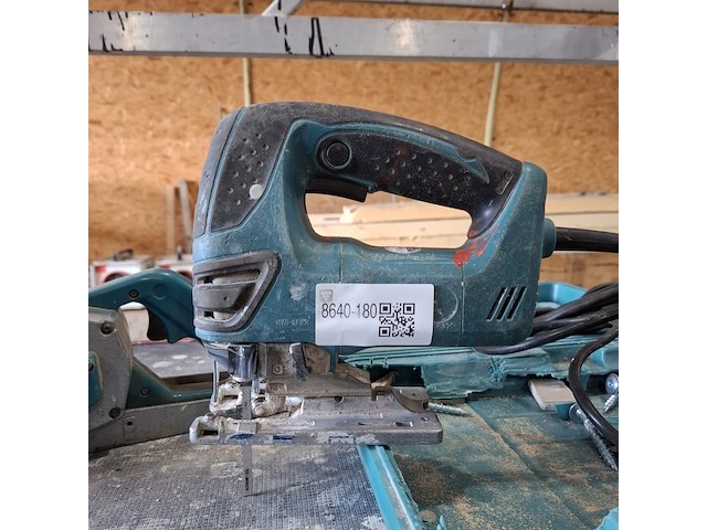 Schaafmachine met decoupeerzaag makita, 1100 en 4350fct, bouwjaar o.a. 2009 - afbeelding 3 van  10