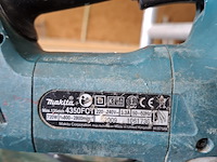 Schaafmachine met decoupeerzaag makita, 1100 en 4350fct, bouwjaar o.a. 2009 - afbeelding 5 van  10