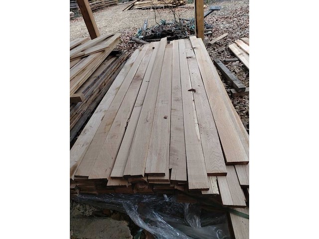 Schaafplanken - schaafplanken van eiken 4 zijden 23 mm - afbeelding 1 van  6