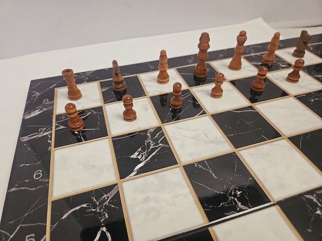 Schaakbord inclusief schaakstenen - afbeelding 3 van  5
