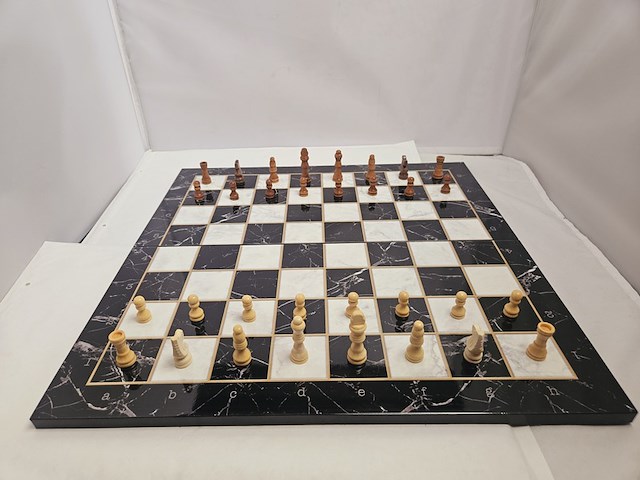 Schaakbord inclusief schaakstenen - afbeelding 4 van  5