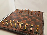 Schaakbord inclusief schaakstenen - afbeelding 1 van  6