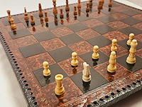 Schaakbord inclusief schaakstenen - afbeelding 2 van  6