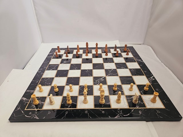 Schaakbord inclusief schaakstenen - afbeelding 2 van  5
