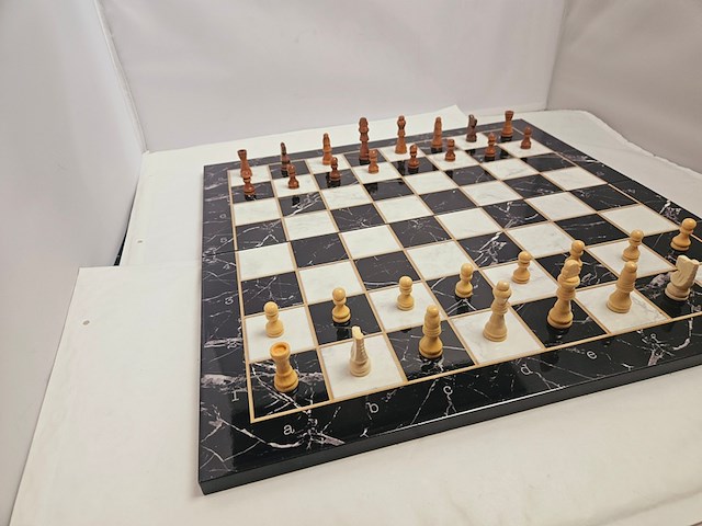 Schaakbord inclusief schaakstenen - afbeelding 3 van  5