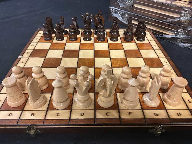 Schaakspel (4x) - afbeelding 3 van  5