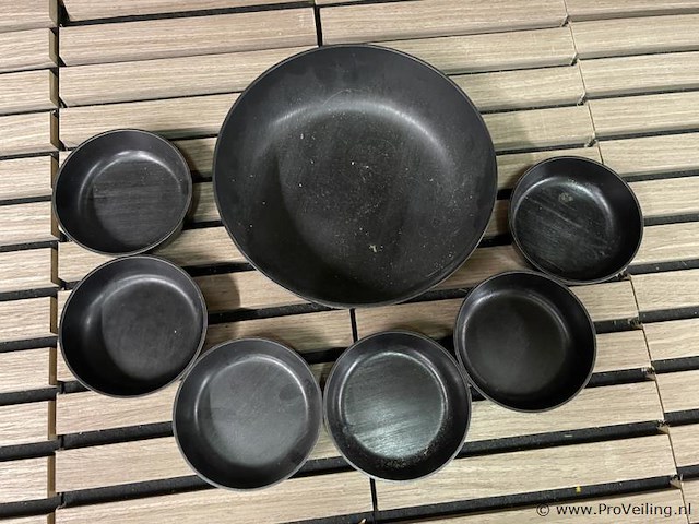 Schaal met kommetjes - afbeelding 2 van  2