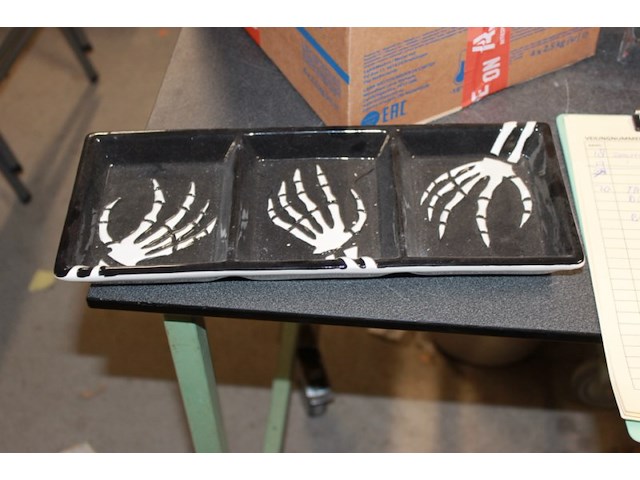 Schaaltje met print 2 stuks in ds 020 - afbeelding 2 van  3