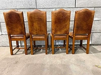 Schaapslederen eetkamerstoel (8x) - afbeelding 2 van  13