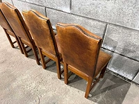 Schaapslederen eetkamerstoel (8x) - afbeelding 10 van  13