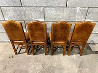 Schaapslederen eetkamerstoel (8x) - afbeelding 13 van  13