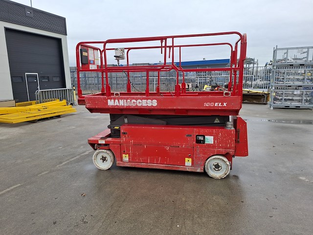 Schaar hoogwerker, manitou, 100 elx - afbeelding 1 van  32