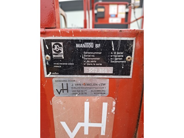 Schaar hoogwerker, manitou, 100 elx - afbeelding 26 van  32