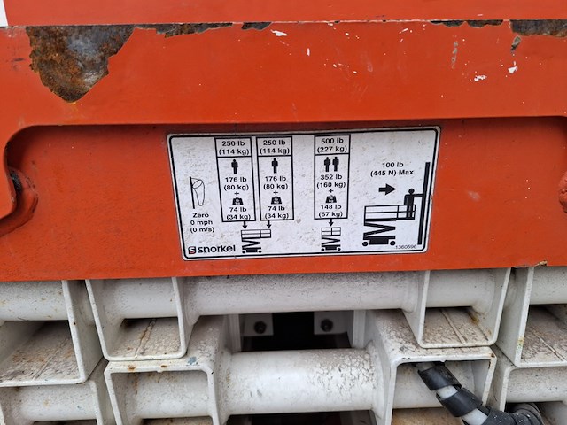 Schaar hoogwerker, snorkel, s1930e, 2009 - afbeelding 15 van  26