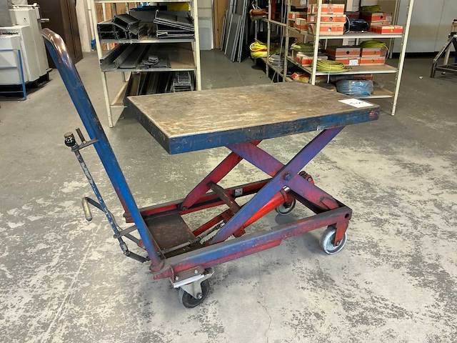 Schaarheftafel hydraulisch mobiel - afbeelding 1 van  12