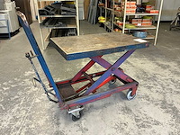 Schaarheftafel hydraulisch mobiel - afbeelding 1 van  12
