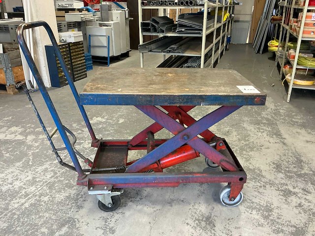 Schaarheftafel hydraulisch mobiel - afbeelding 5 van  12