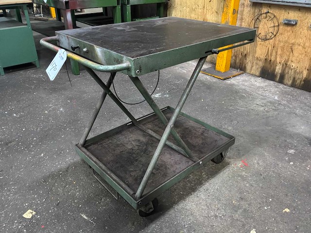 Schaarheftafel, verrijdbaar - afbeelding 1 van  5