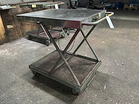 Schaarheftafel, verrijdbaar - afbeelding 2 van  5