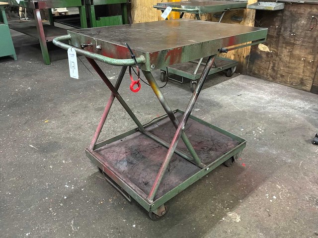 Schaarheftafel, verrijdbaar - afbeelding 1 van  3