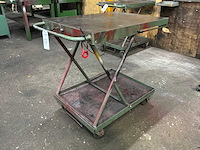 Schaarheftafel, verrijdbaar - afbeelding 1 van  3