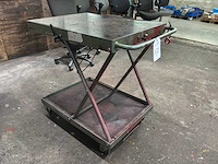 Schaarheftafel, verrijdbaar - afbeelding 2 van  3