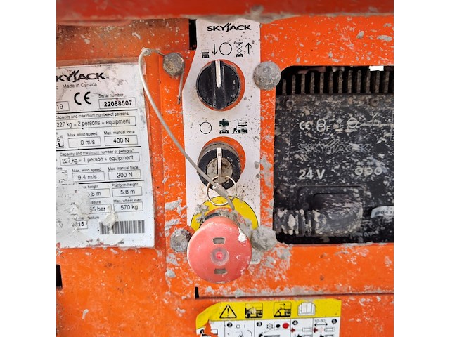 Schaarhoogwerker 7,8m accu, skyjack, sjiii 3219, 2015 - afbeelding 21 van  21