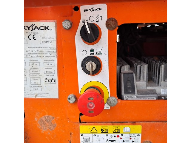 Schaarhoogwerker 7,8m accu, skyjack, sjiii 3219, 2018 - afbeelding 19 van  21