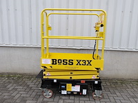 Schaarhoogwerker boss x3x 5.20m elektrisch 2021