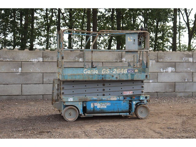 Schaarhoogwerker genie gs-2646 elektrisch 454kg 2003 - afbeelding 1 van  1