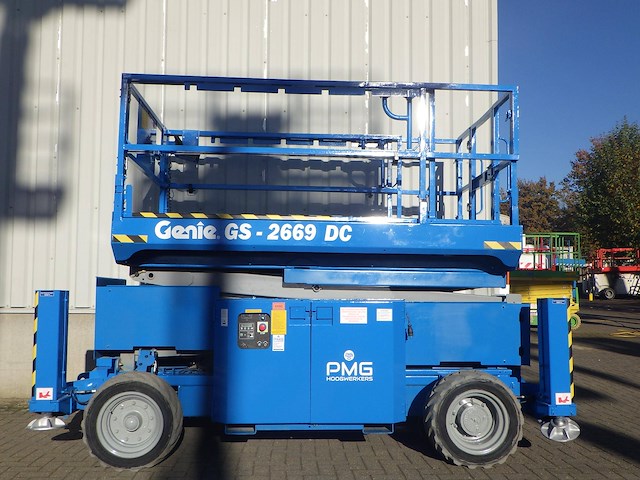 Schaarhoogwerker genie gs-2669dc elektrisch 10m 2013 - afbeelding 1 van  1