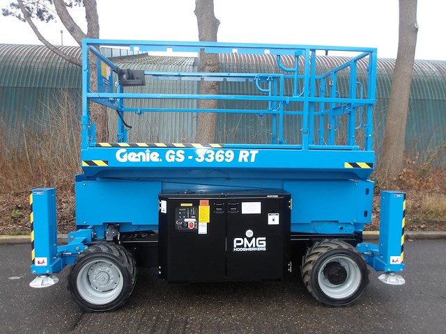 Schaarhoogwerker genie gs-3369rt 11.96m diesel 2015 - afbeelding 1 van  1